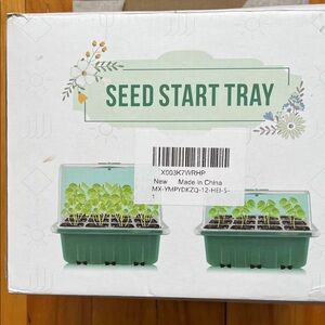 Green Seed Start Tray